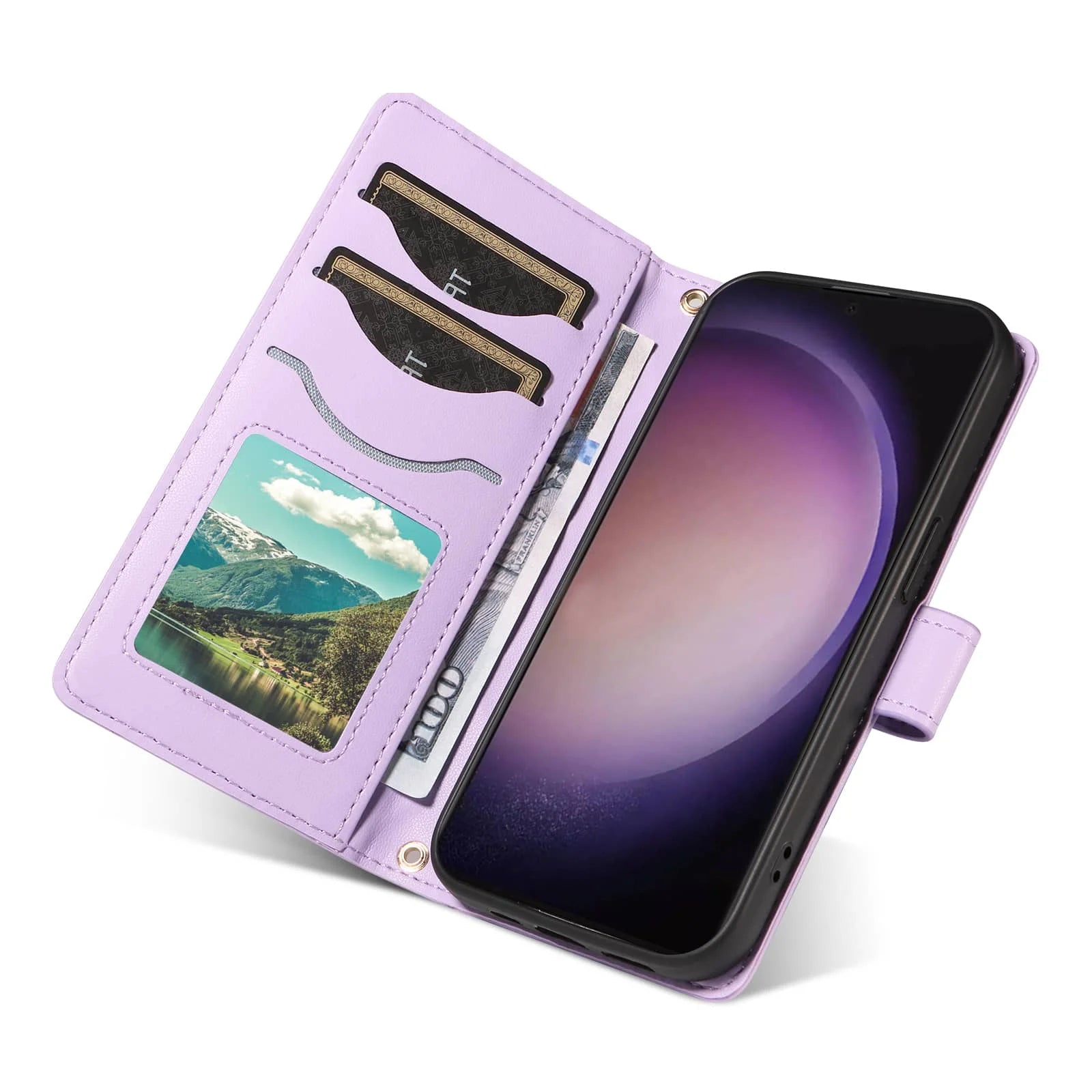 Wallet Flip Case for Samsung Galaxy S24/S23 Series