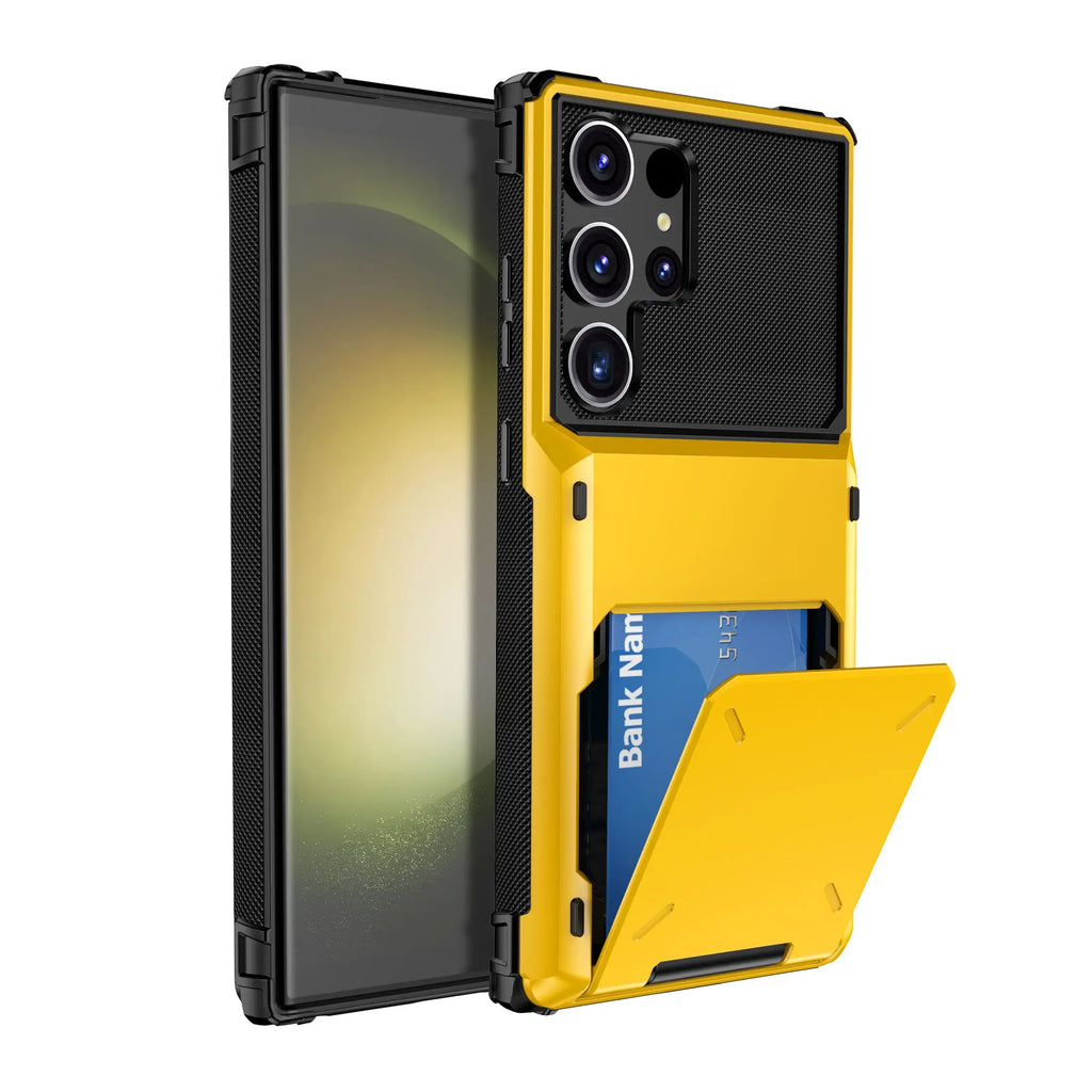 Leather Wallet Case for Samsung Galaxy S25 / S24 Ultra / Plus / FE Series