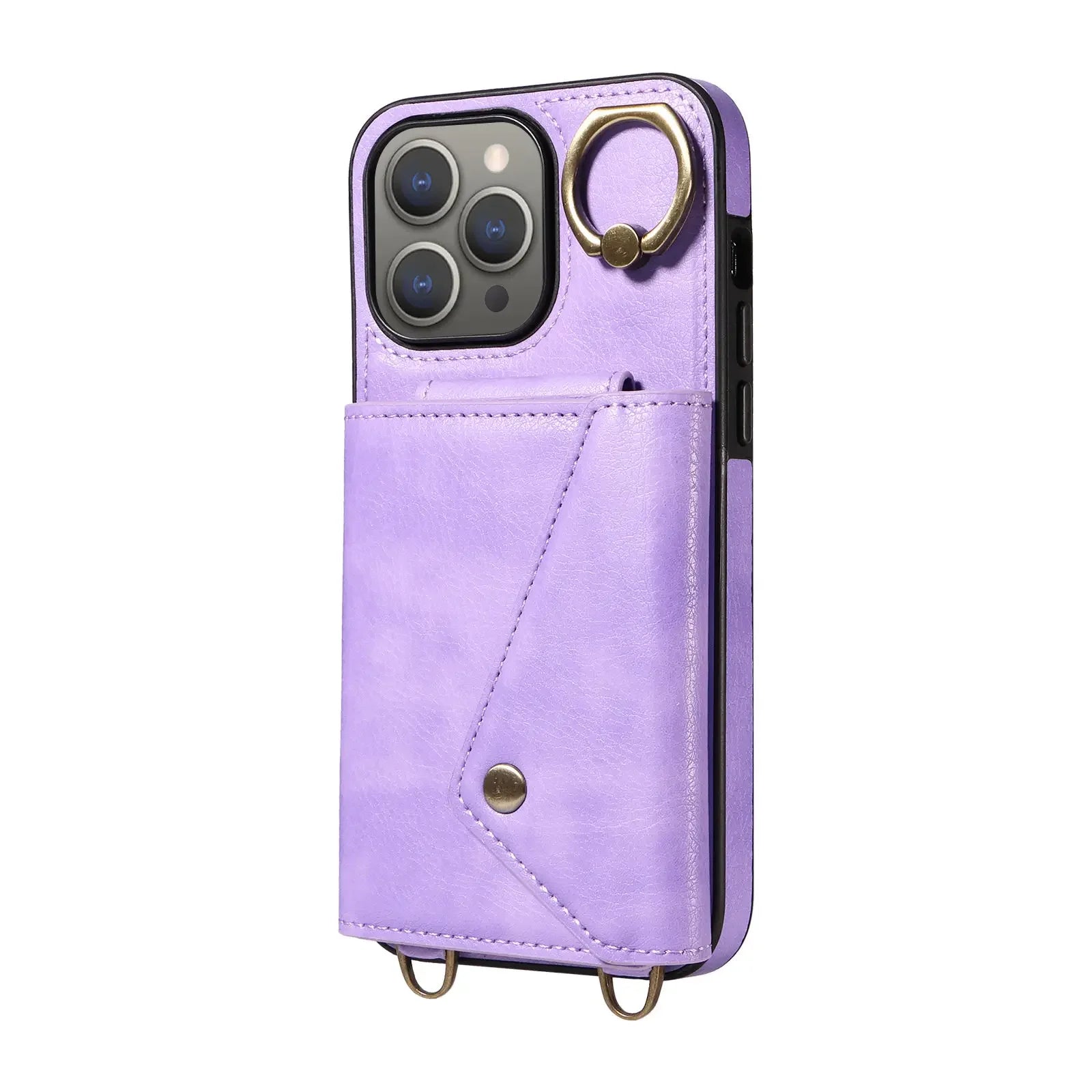 Leather Wallet Case for iPhone 15 / 14 / 13 / 12 / 11 Series