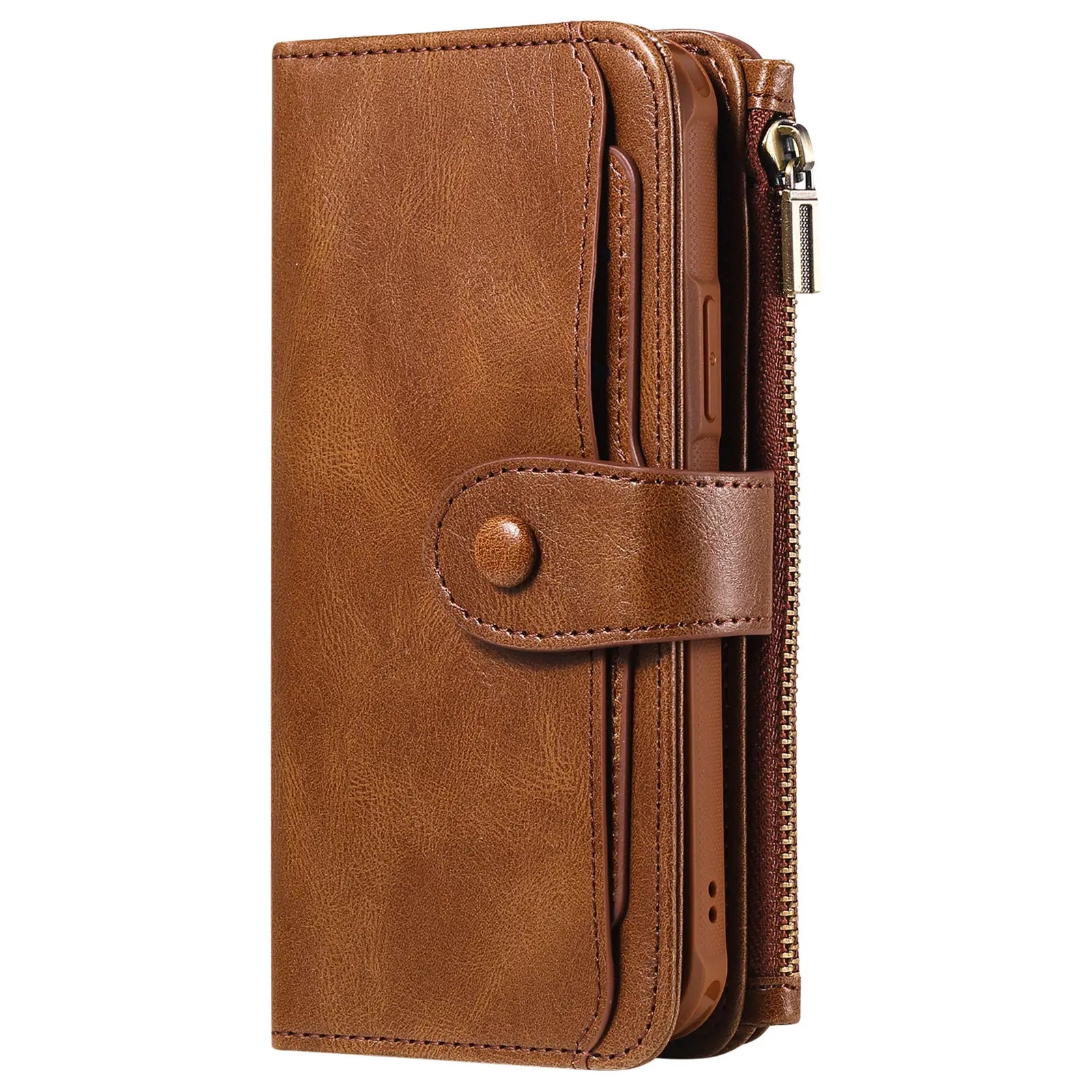 2-in-1 Magnetic Wallet Case for iPhone 15–11 Series