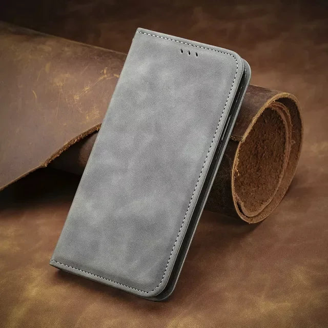 Magnetic Leather Wallet Case for Google Pixel 7/6 Series
