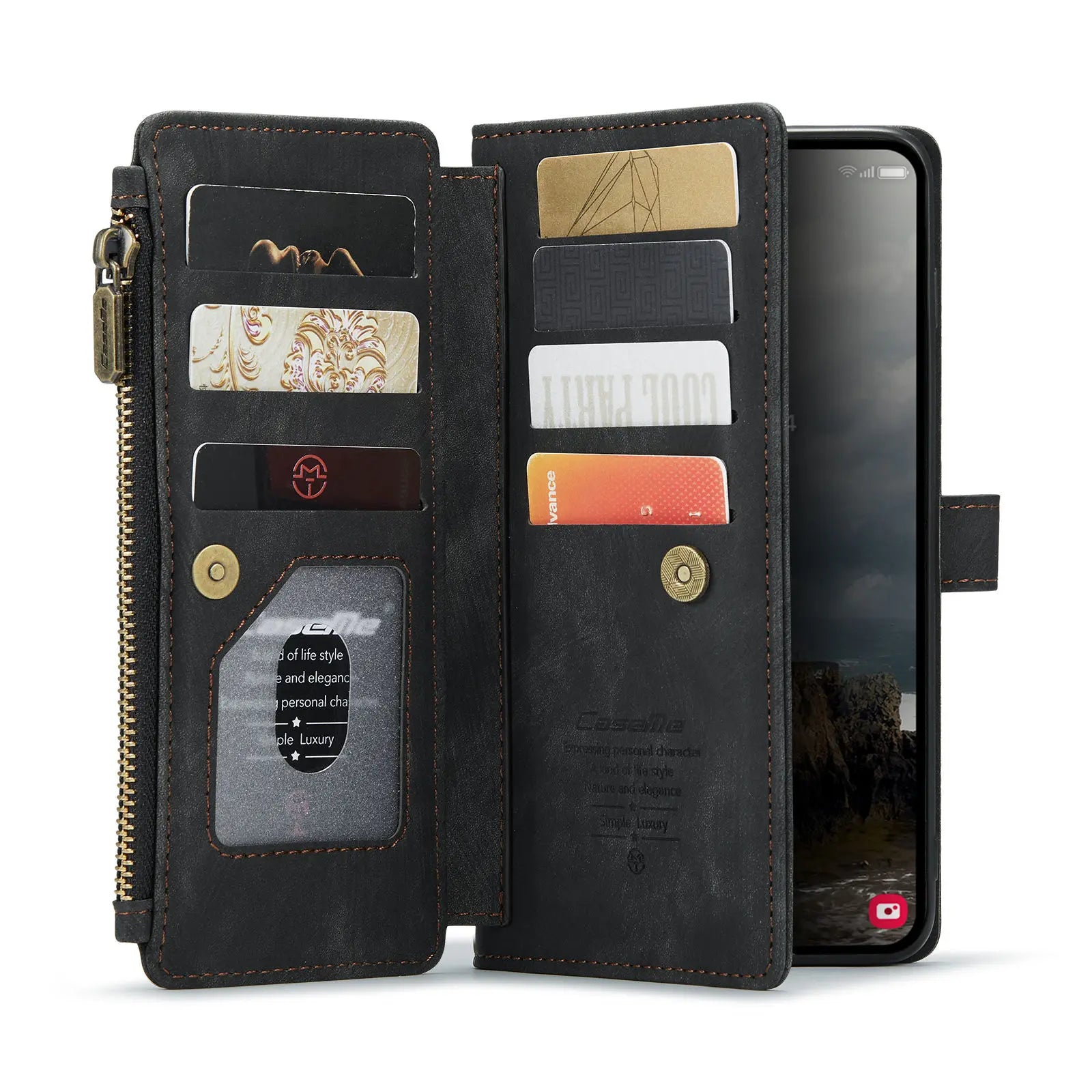 Leather Wallet Case for Samsung Galaxy A55 / A35 / A25 5G