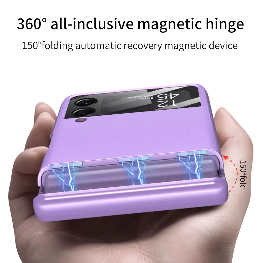 Magnetic Hinge Protection Case for Samsung Galaxy Z Flip 4
