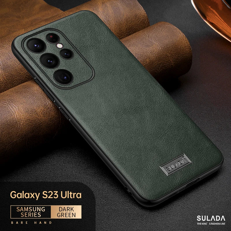Premium Leather Case for Samsung Galaxy S23 Series