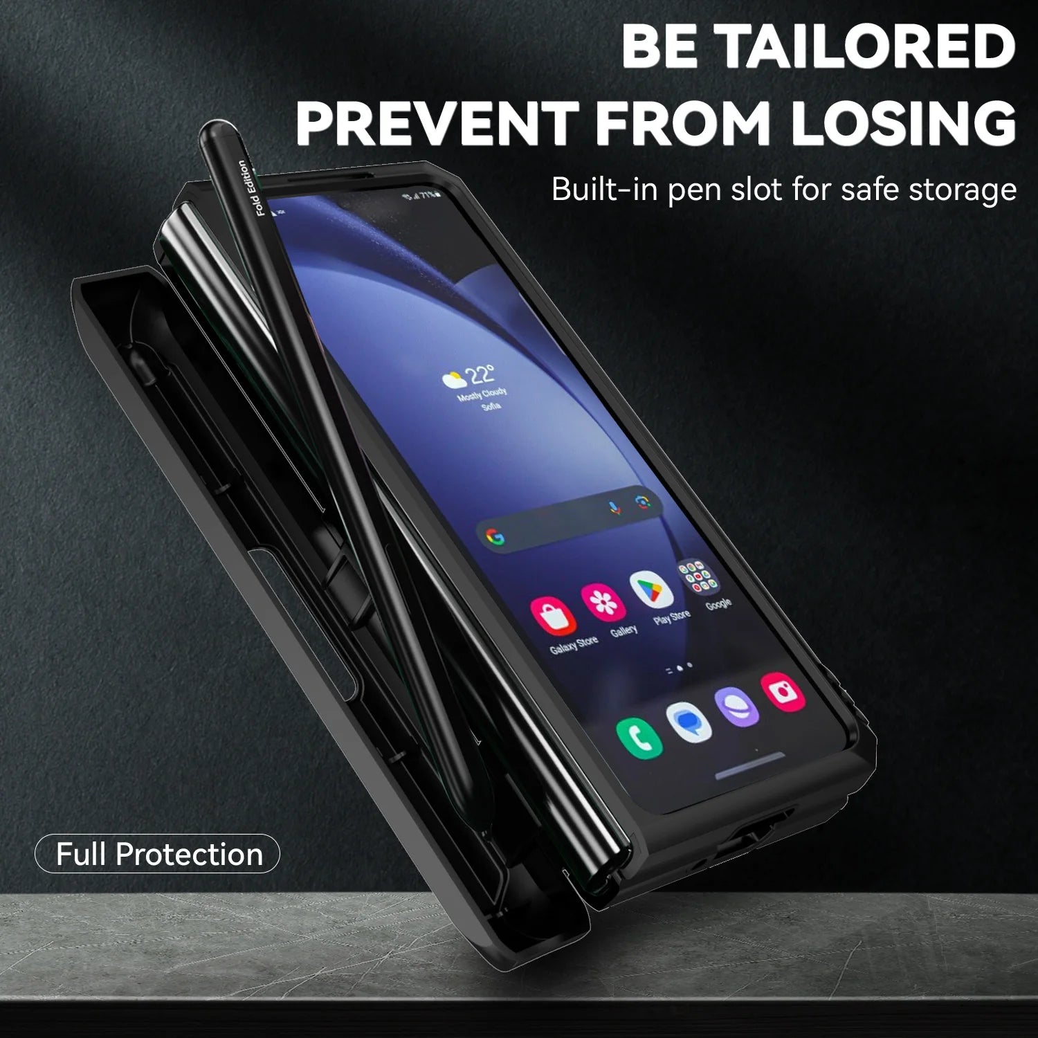 Slide Camera Protection Case for Samsung Galaxy Z Fold 6 / 5 / 4
