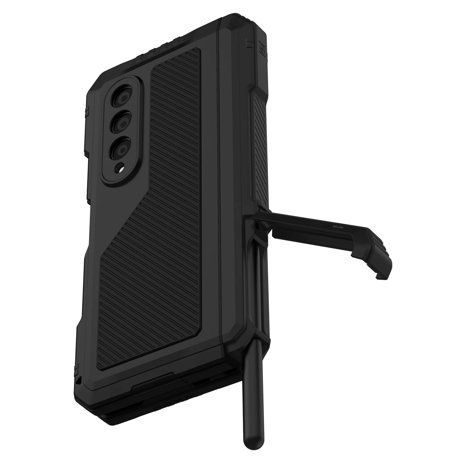 Metal Kickstand Armor Case for Samsung Galaxy Z Fold 4