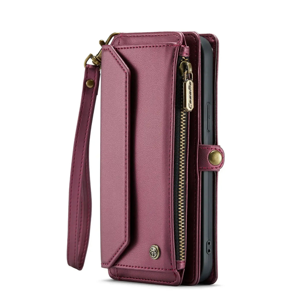 RFID Blocking Crossbody Wallet Case for iPhone 15–11 Series