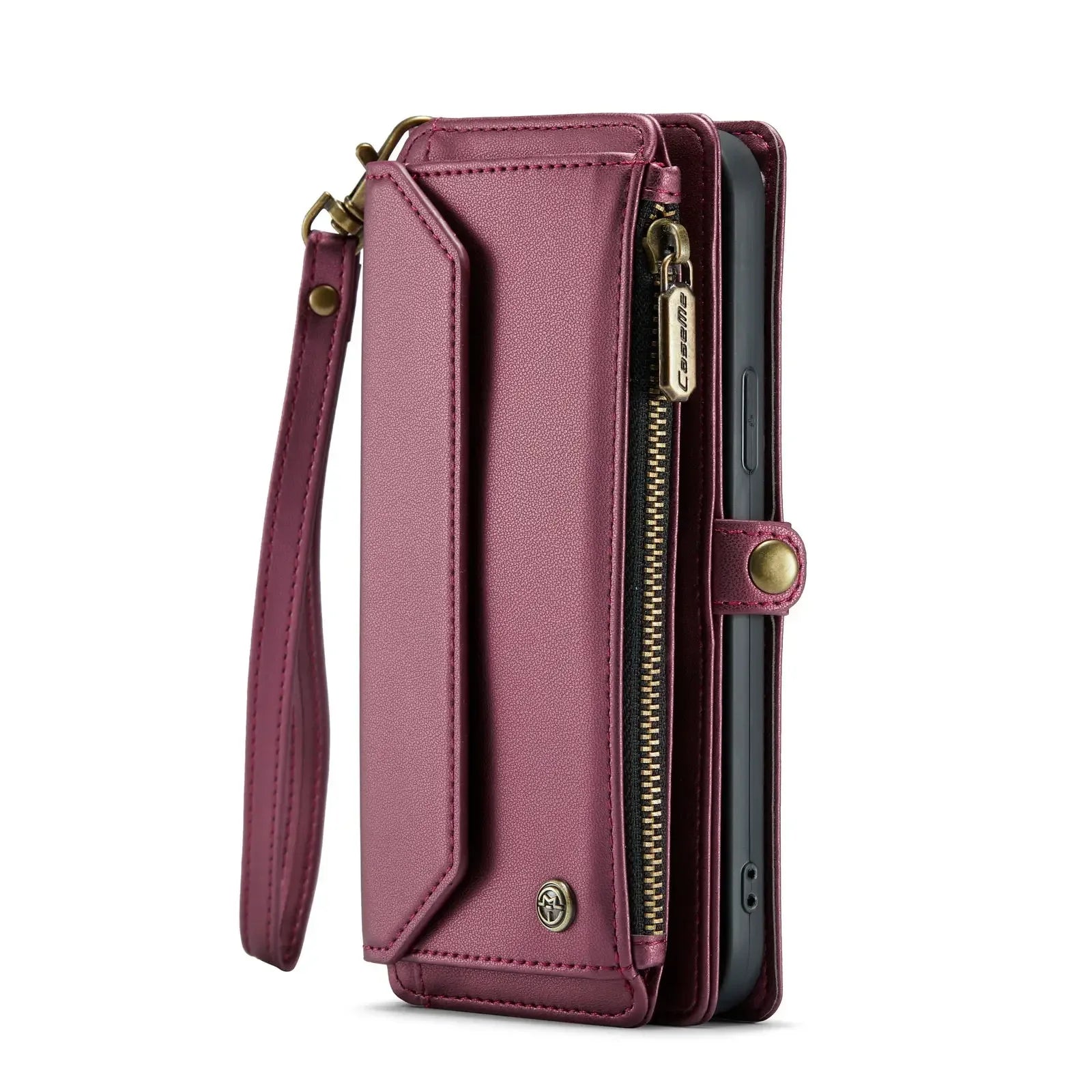 RFID Blocking Crossbody Wallet Case for iPhone 15–11 Series