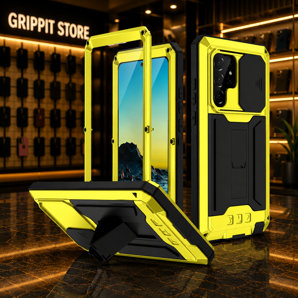 Rugged Military Grade Kickstand Case for Samsung Galaxy S24 / S23 / S22 Series