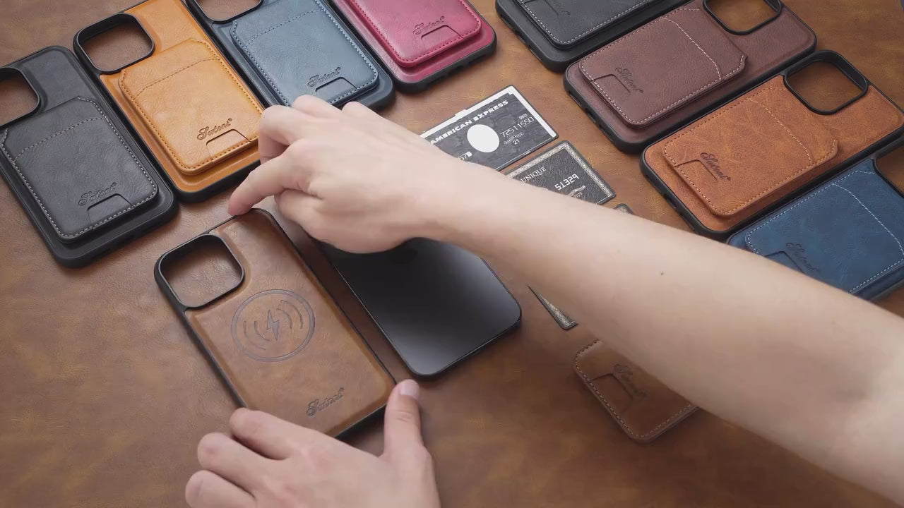 2-in-1 Magnetic Wallet Case for iPhone 16/15 Series