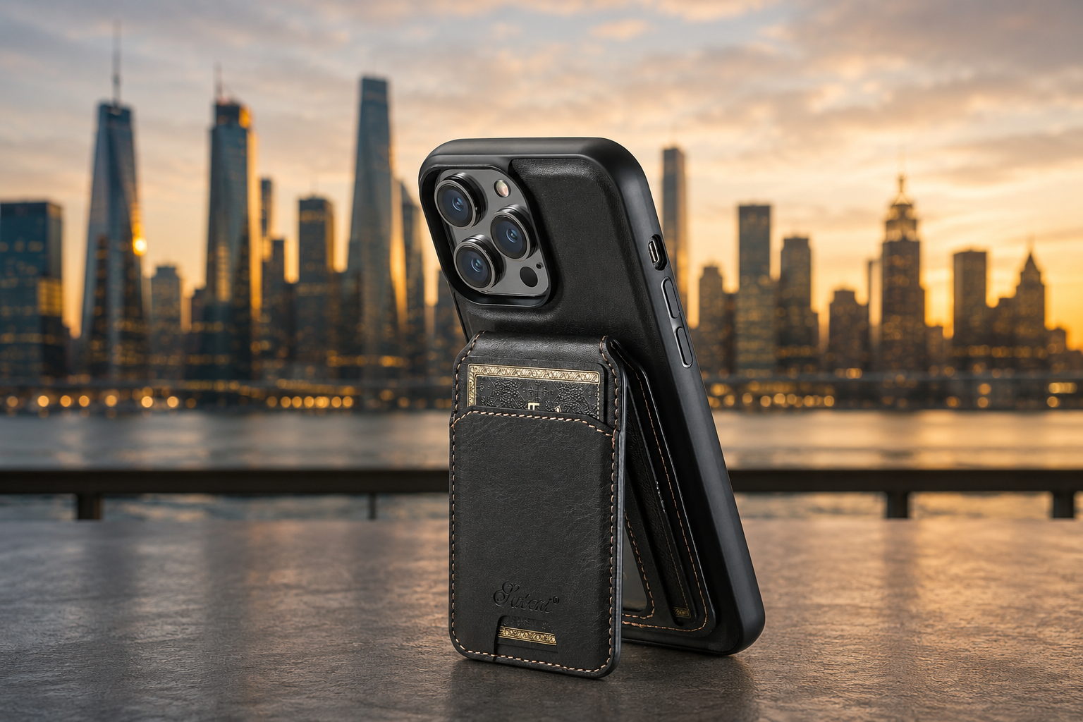 2-in-1 Magnetic Wallet Case for iPhone 16/15 Series