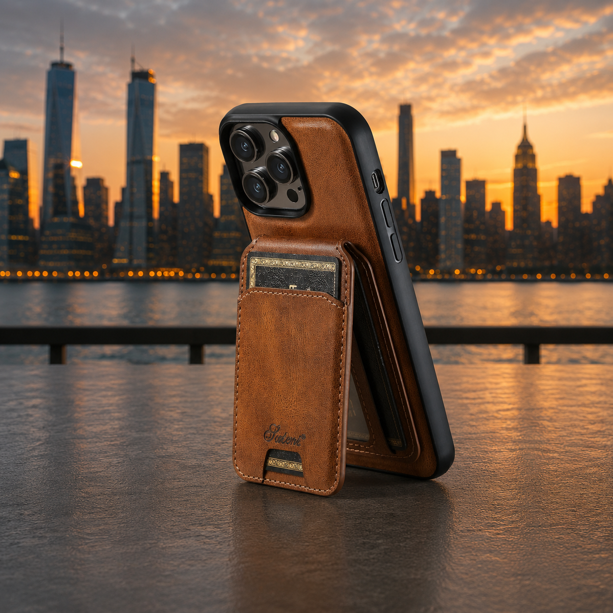 2-in-1 Magnetic Wallet Case for iPhone 16/15 Series
