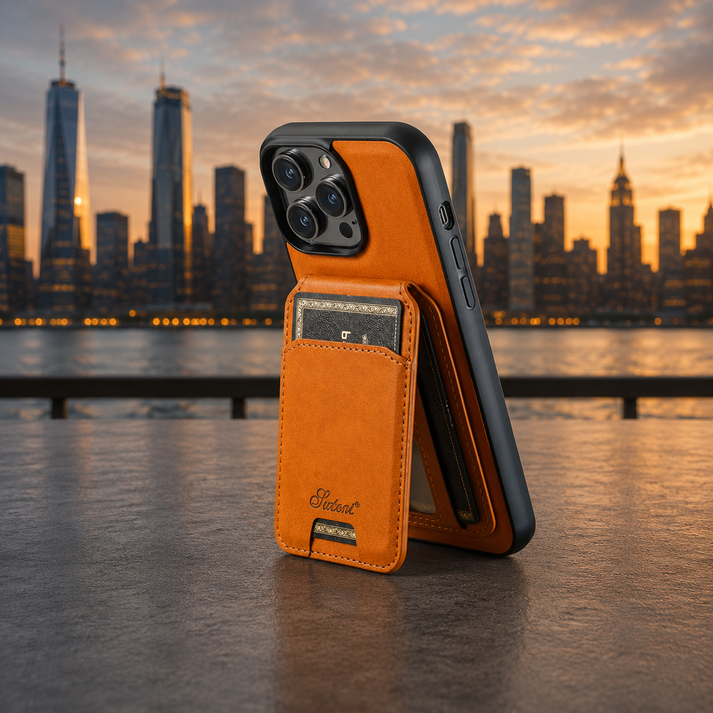 2-in-1 Magnetic Wallet Case for iPhone 16/15 Series