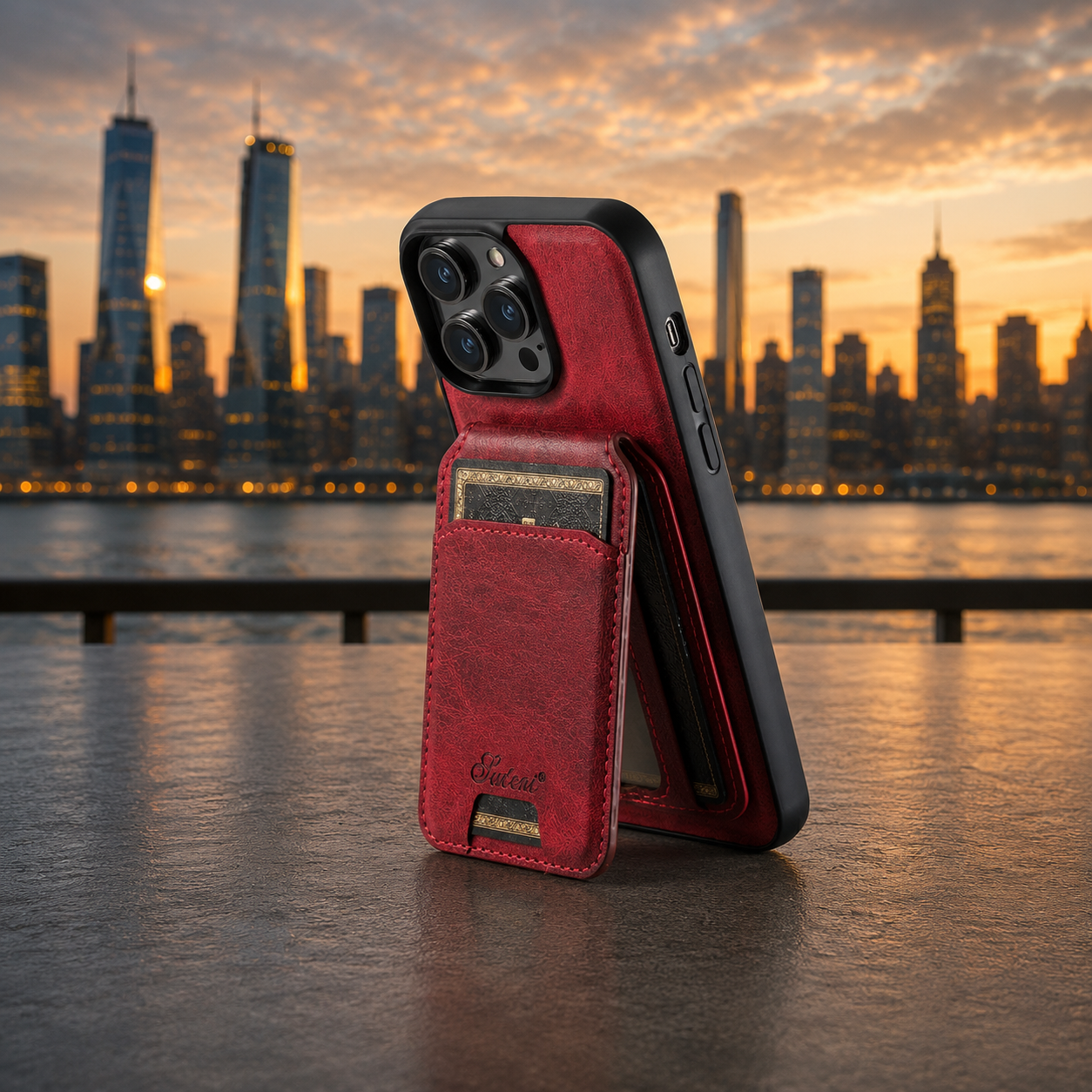 2-in-1 Magnetic Wallet Case for iPhone 16/15 Series